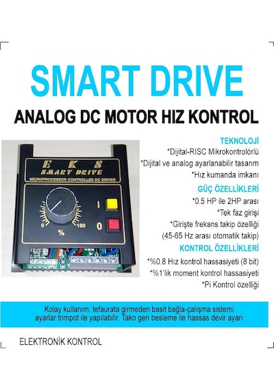 220 Volt Dc Motor Hız Kontrol Cihazı
