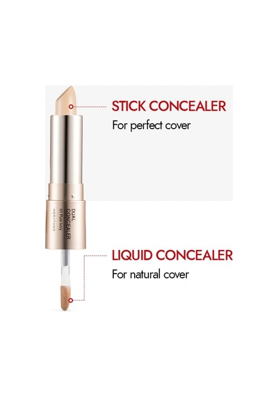 Merythod Dual Concealer 01 Pure Ivory - Çift Uçlu Kapatıcı Stick Ve Likit