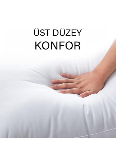 2 Adet Boncuk Silikon Yastık 700 Gram Anticilt Hassasiyetik 50x70 Cm Ekonomik Yastık