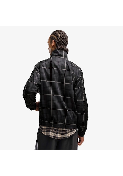 Puma T7 Relaxed Tartan Woven Erkek Siyah Ceket 636731 Çok Renkli