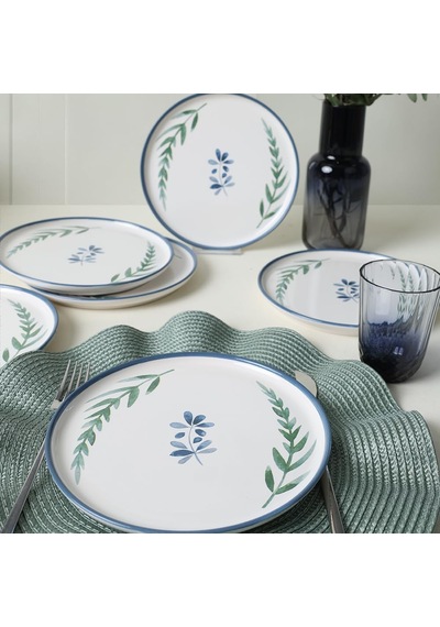 Daphne Nordic Pasta Tabağı 22 Cm 6 Adet 22923 Çok Renkli