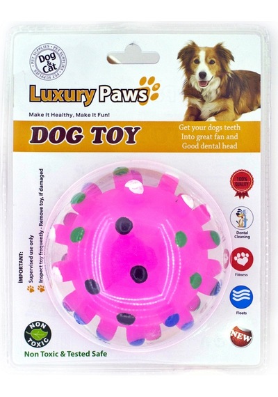 Luxury Paws Mayın Şekilli Köpek Oyun Topu 9.14 CM