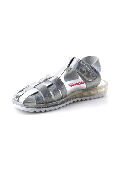 Papuçcity Arzen 02413 Orto Pedik Kız Çocuk Sandalet Ayakkabı Gümüş
