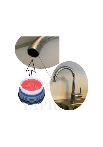 3 Adet Artema Gizli Perlatör Aparatı Batarya Ağız Filtresi 21.5mm 3 Ad Artema Slot Perlatör 21.5 Mm