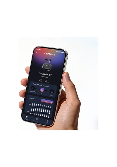 Lenyes Air 107 Bluetooth 6.0 Panaromik Ses Özellikli Kulak İçi Kulaklık