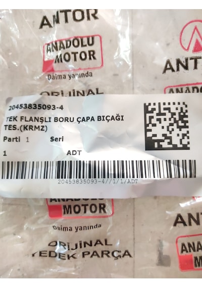 Antrac Tek Flanşlı Boru 200/225 (ÇAPA BIÇAĞI IÇİN) Modeller Için Benzinli