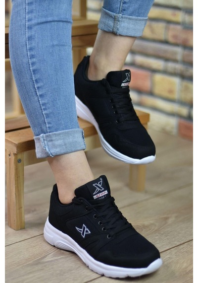 Xstep Unisex Siyah Spor Ayakkabı 020-m 020-m Siyah Beyaz