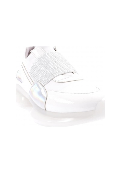 Dgn 1060-23y Kadin Kalin Taban Silver Taşli Bantli Sneakers Ayakkabi 1060-2025-R0198 Beyaz Dgn 1060-23y Kadin Kalin Taban Silver Taşli Bantli Sneakers Ayakkabi 1060-2025-R0198 Beyaz