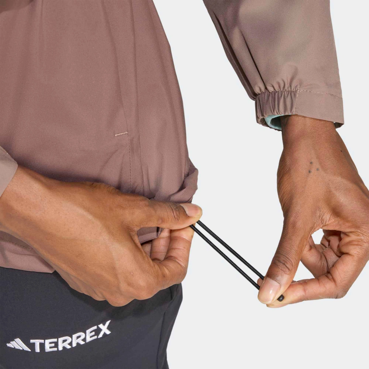 Adidas Terrex Multi 2l Rain.rdy Kadın Bej Yağmurluk Jn0857 Krem