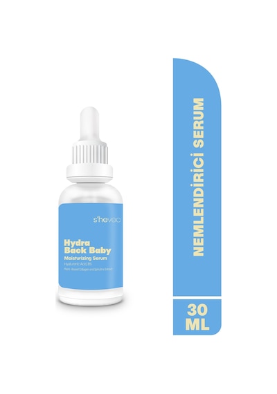 She Vec Hydra Back Baby Hyaluronik Asit Yoğun Nemlendirici ve Dolgunlaştırıcı Serum 30 ML