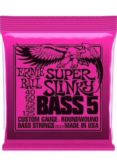 Ernie Ball P02824 Super Slinky Nickel 40-125