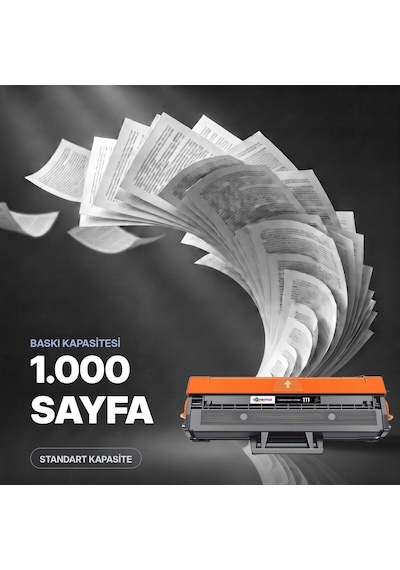 Samsung M2021w Muadil Toner Çipli Mlt-d111s 4'lü 1.000 Sayfa
