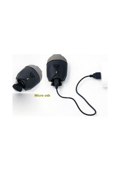 Forte Gt Superl Lava 300Lm Bisiklet Ön Işık Usb Kask Ve Gidon Far Siyah