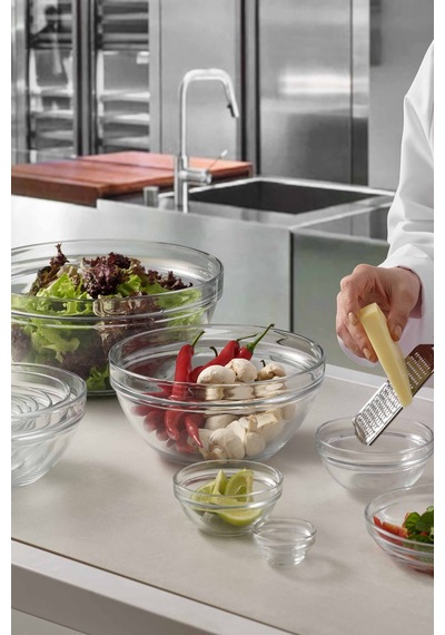 Pasabahce 4'lü Chef's Kase 2.5 L - 1 Adet Şeffaf