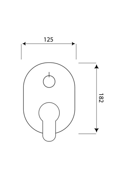 Ankastre Batarya-2 Yönlü Kartuş Yönlendiricili Krom