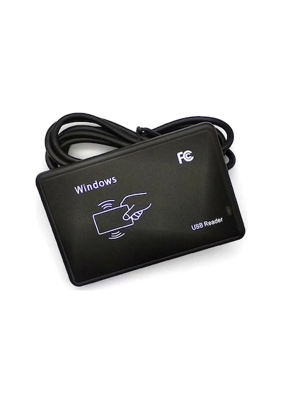 Çift Frekans 13.56mhz Ve 125khz Usb Rfid Okuyucu Dual Rfıd Manyetik Kart Anahtarlık Etiket Okuyucu