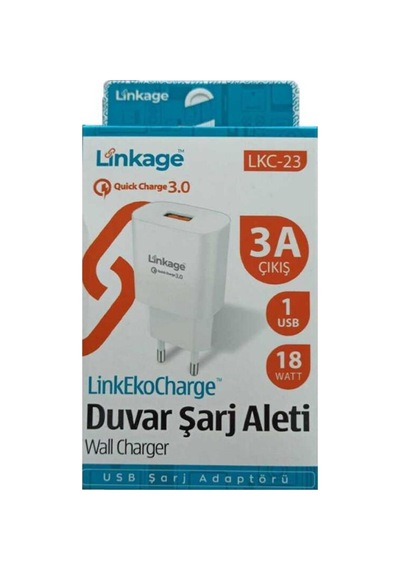 Lkc-23 3a Quick Charge 18w 1xusb Başlık
