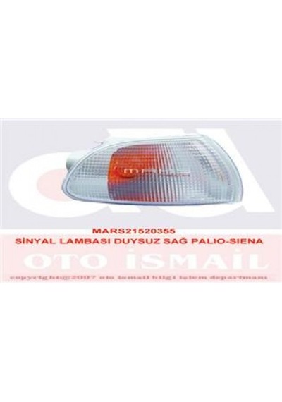 Sinyal - 189 - Lambası Sağ Duysuz Fıat Palıo , Fıat - Spt-gld - Siena