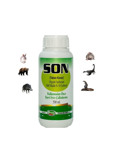 Son Yaban Kovar Domuz,ayı Vb - Biyolojik Bağ,bahçe,tarla Koruması 500 Ml
