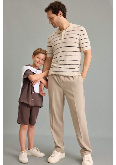 Defacto Jogger Fit Düz Paça Her Yöne Esneyen Pantolon A9943ax25augr302 Gri