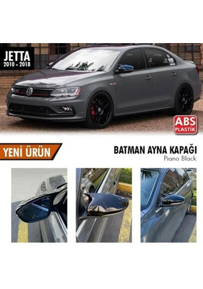 Volkswagen Tuning Jetta 2010-2018 Batman Yarasa Ayna Kapağı