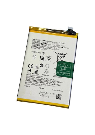 Oppo A5 Pro 5g Cph2695 Batarya 5800 Mah