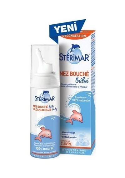 Sterimar Hypertonic Baby Tıkalı Burun 100ML