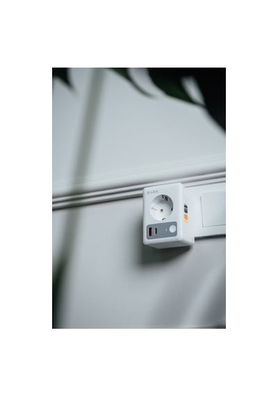 Akım Korumalı 16a Akıllı Priz, 2.4 Ghz Type-c Usb Çıkışlı 0.13 M