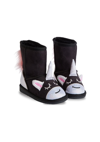 Siyah Unicorn Kız Çocuk Bot