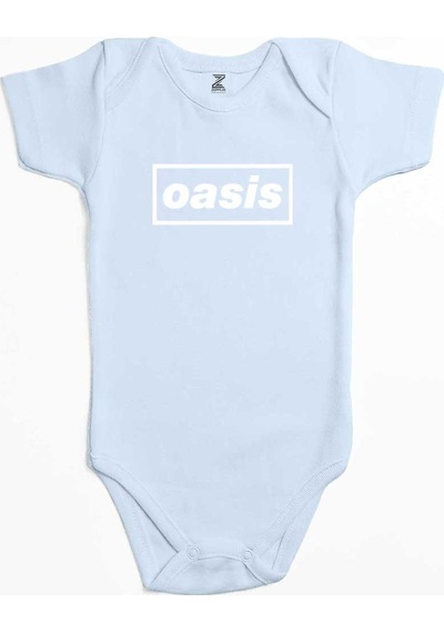 Zepplin Giyim Oasis Text Siyah Bebek Body Zıbın