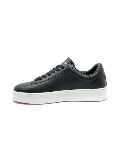 Lufian 111230254 Anton Sneaker Erkek Deri Ayakkabı Siyah