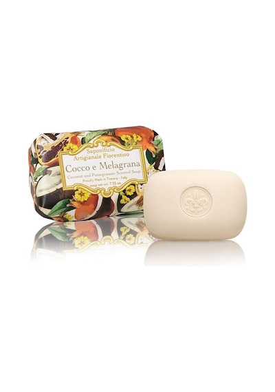 Saponificio Artigianale Fiorentino Sabun 200 Gr 7 - Coconut And Pomegranate Diğer