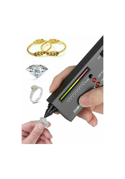 Selector Tester Değerli Taşlar İçin Orijinallik Test Cihazı Selector Tester 2 93097818 Siyah Kristal