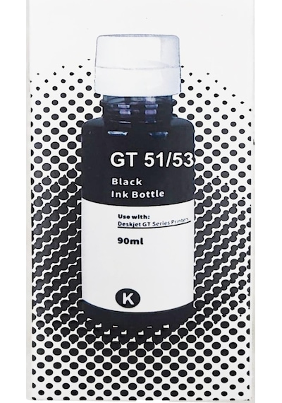Melsan Hp Smart Tank 580 Uyumlu Siyah  Uyumlu Mürekkep 3x90 Ml Toplam 270 Ml