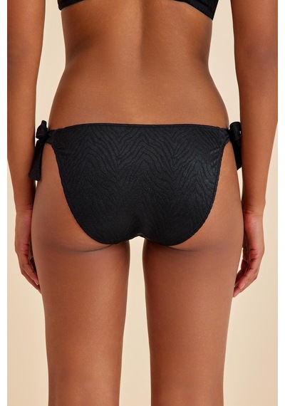 Amarelle Bali Siyah Yandan Bağlamalı Bikini Alt Siyah