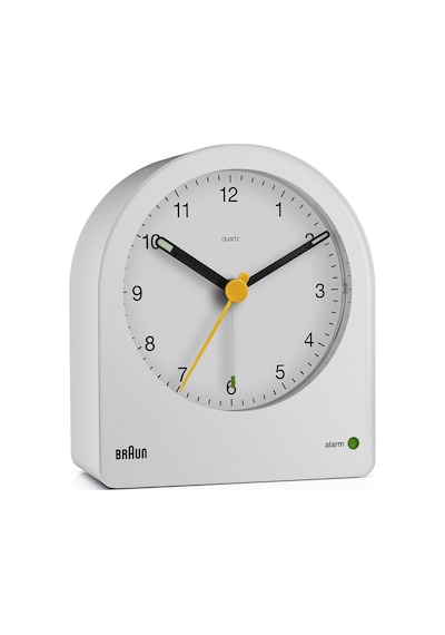 Braun Bc22w Beyaz Klasik Analog Alarmlı Masa Saati Brn.bc22w