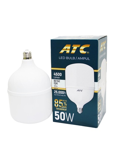 Lunaev 50 W Torch Led Bulb Ampul Beyaz E27
