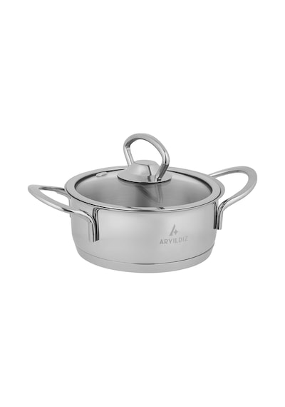 Aryıldız Petit 4 Parça Çelik Sahan Seti 12-14 Cm Çok Renkli