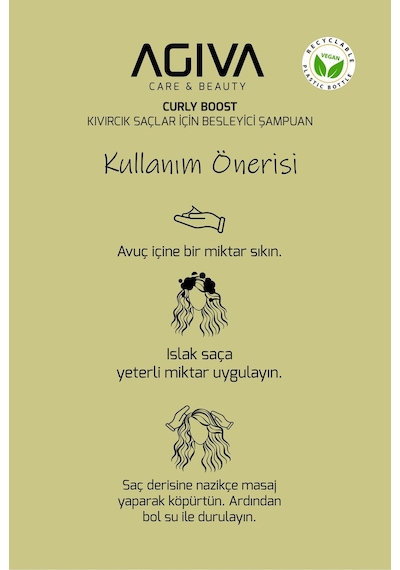 Curly Boost Besleyici Şampuan-250ml