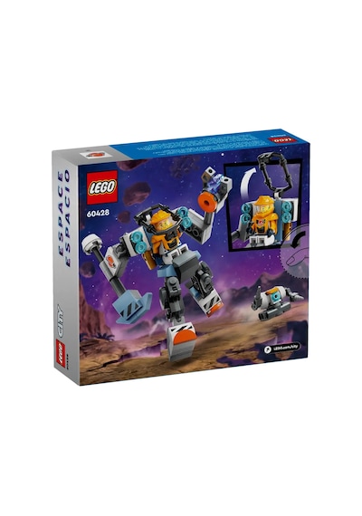 LEGO® City Uzay İnşaat Robotu 60428 6+ Yaratıcı Oyuncak Yapım Seti - 140 Parça