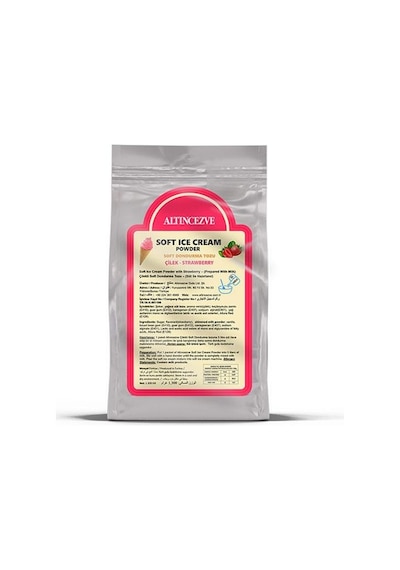 Altıncezve Soft Dondurma Tozu Çilekli 1300 G