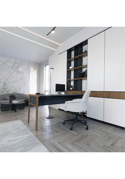 Zenith Ofis Masası Antrasit Ceviz