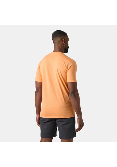 Helly Hansen Hh Tech Logo T-shırt Hha.63165-303 Turuncu