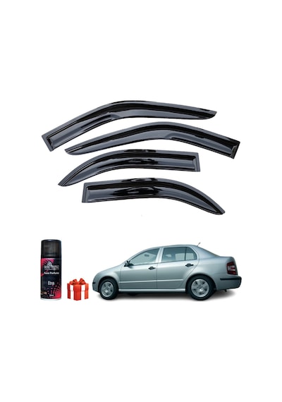 Fabia Mügen Cam Rüzgarlığı Sedan 2000-2009 Arası 4 Lü Takım+koku