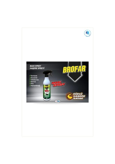Haşere İlacı Maxi Sprey 450 Ml Sivrisinek Karasinek Hamamböceği K