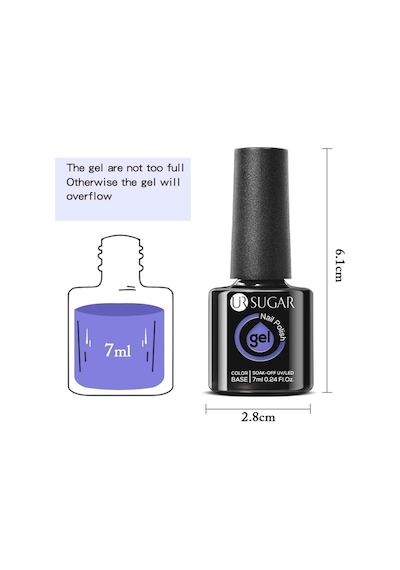 Ursugar Kalıcı Oje 7 Ml Urh017 54169