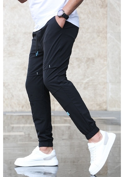 Madmext Basic Siyah Eşofman Altı 5412 Siyah