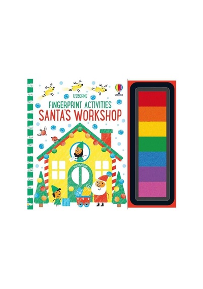 Usborne Fingerprint Santas Workshop