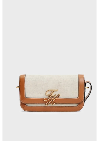 Tommy Hilfiger Logolu Çıkarılabilir Askılı Çanta Kadın Çanta Aw0aw18737 Gb8 Bej
