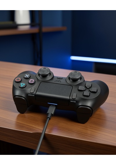 Kablosuz Oyun Kolu Ps4 Uyumlu Titreşimli Şarjlı Uczzzps4kolu-6